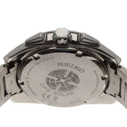 SEIKO セイコー SBXC063 5X53-0AV0 アストロン GPSソーラー 腕時計 チタニウム メンズ 中古