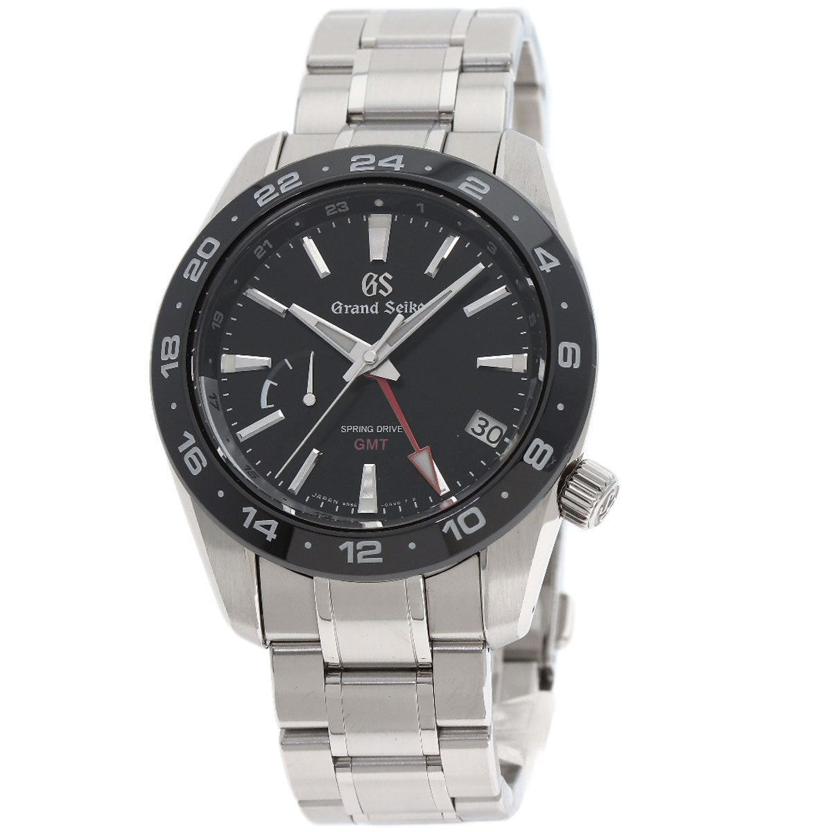 SEIKO セイコー SBGE253 9R66-0BB0 グランドセイコー スポーツコレクション GMT 腕時計 SS メンズ 中古