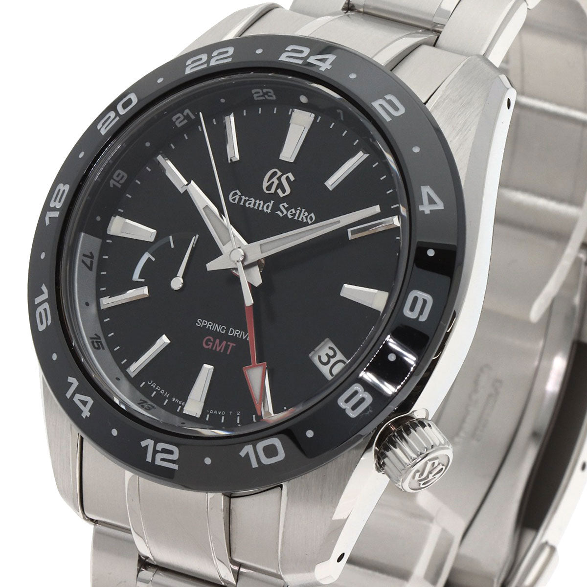 SEIKO セイコー SBGE253 9R66-0BB0 グランドセイコー スポーツコレクション GMT 腕時計 SS メンズ 中古