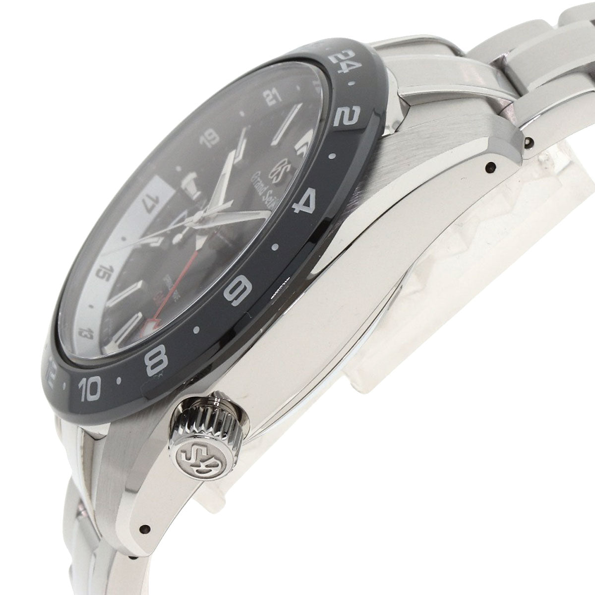 SEIKO セイコー SBGE253 9R66-0BB0 グランドセイコー スポーツコレクション GMT 腕時計 SS メンズ 中古