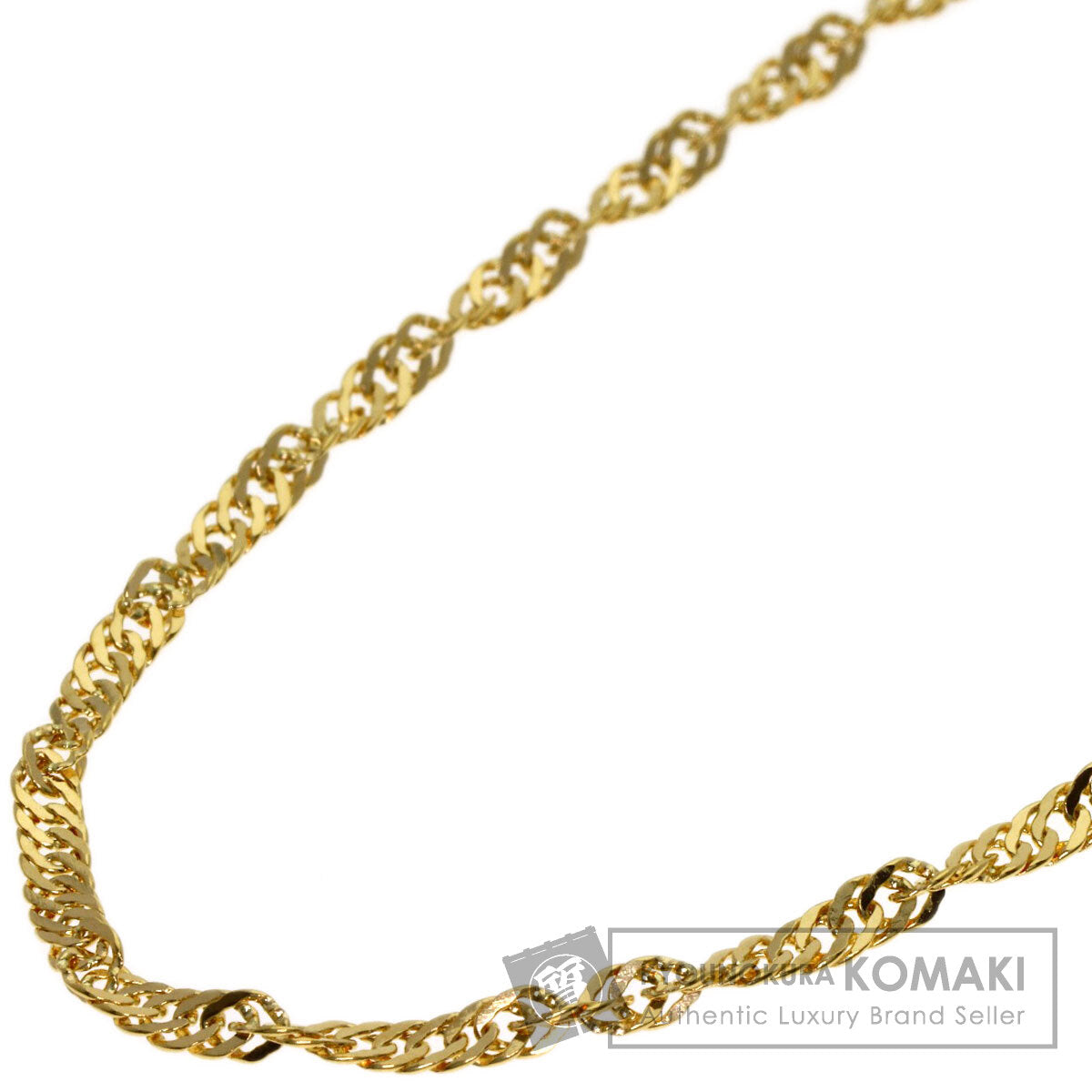 セレクトジュエリー スクリュー ネックレス 中古 商品画像1