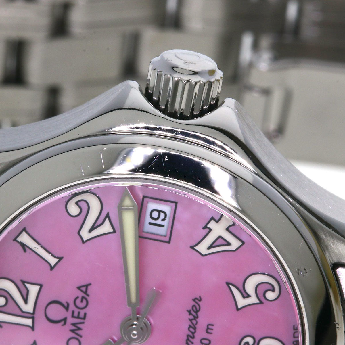 OMEGA オメガ 2581.66 シーマスター 120m 腕時計 SS レディース 中古