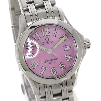 OMEGA オメガ 2581.66 シーマスター 120m 腕時計 SS レディース 中古