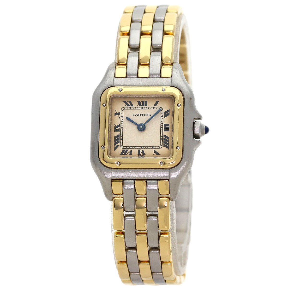 CARTIER カルティエ W25029B8 パンテール SM 3ロウ 腕時計 SS レディース 中古
