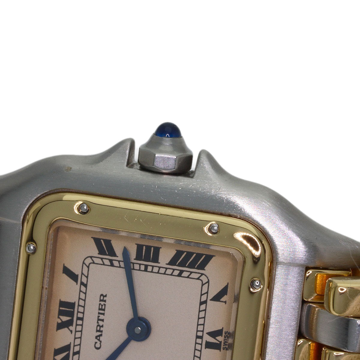 CARTIER カルティエ W25029B8 パンテール SM 3ロウ 腕時計 SS レディース 中古