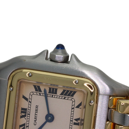 CARTIER カルティエ W25029B8 パンテール SM 3ロウ 腕時計 SS レディース 中古