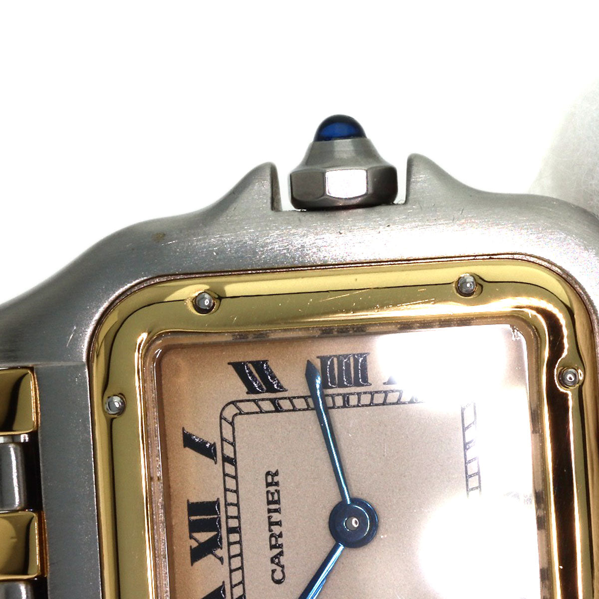 CARTIER カルティエ W25029B8 パンテール SM 3ロウ 腕時計 SS レディース 中古