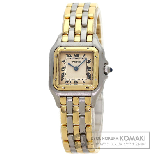 CARTIER カルティエ W25029B8 パンテール SM 3ロウ 腕時計 SS レディース 中古