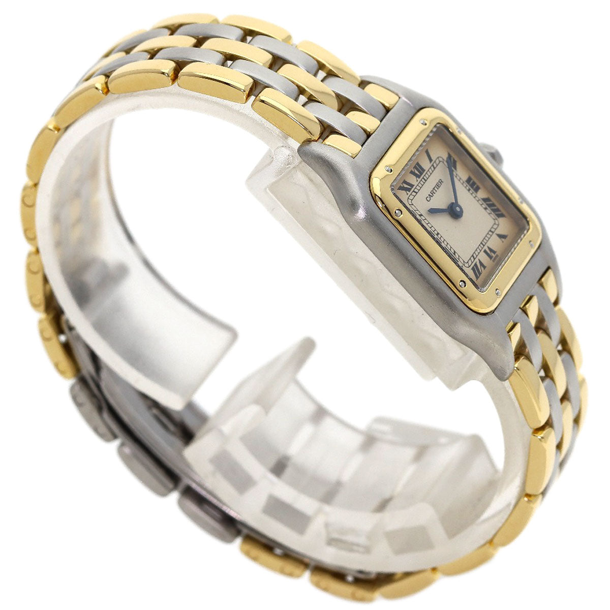 CARTIER カルティエ W25029B8 パンテール SM 3ロウ 腕時計 SS レディース 中古