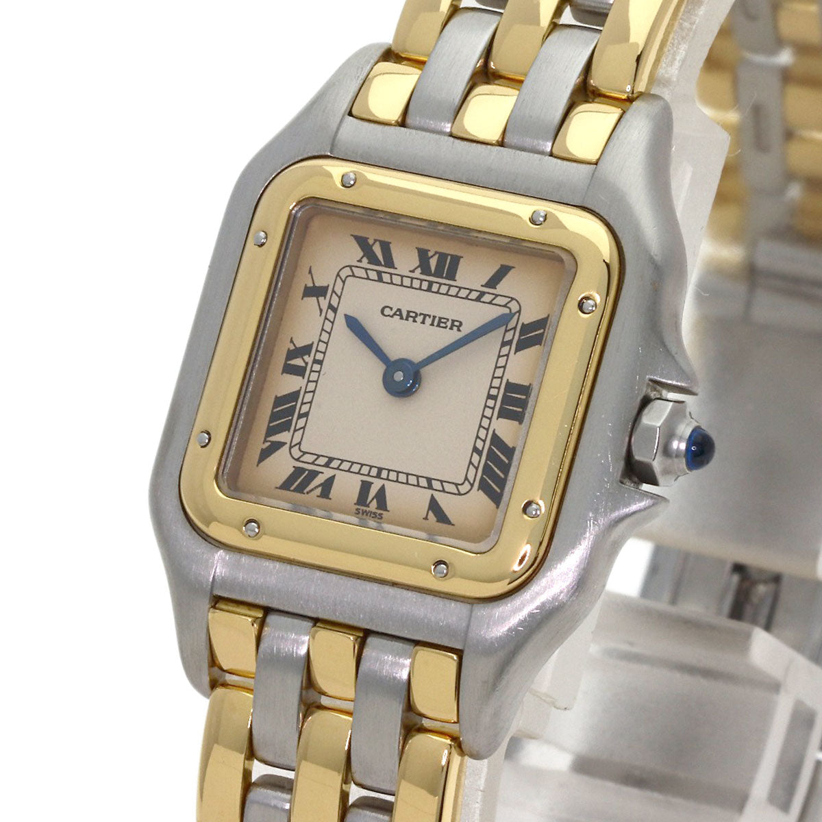 CARTIER カルティエ W25029B8 パンテール SM 3ロウ 腕時計 SS レディース 中古
