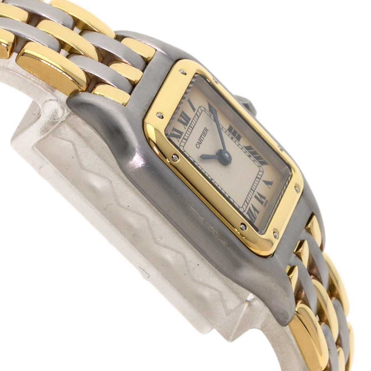 CARTIER カルティエ W25029B8 パンテール SM 3ロウ 腕時計 SS レディース 中古