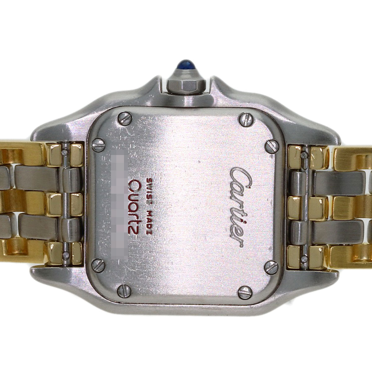 CARTIER カルティエ W25029B8 パンテール SM 3ロウ 腕時計 SS レディース 中古