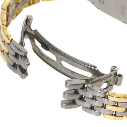 CARTIER カルティエ W25029B8 パンテール SM 3ロウ 腕時計 SS レディース 中古