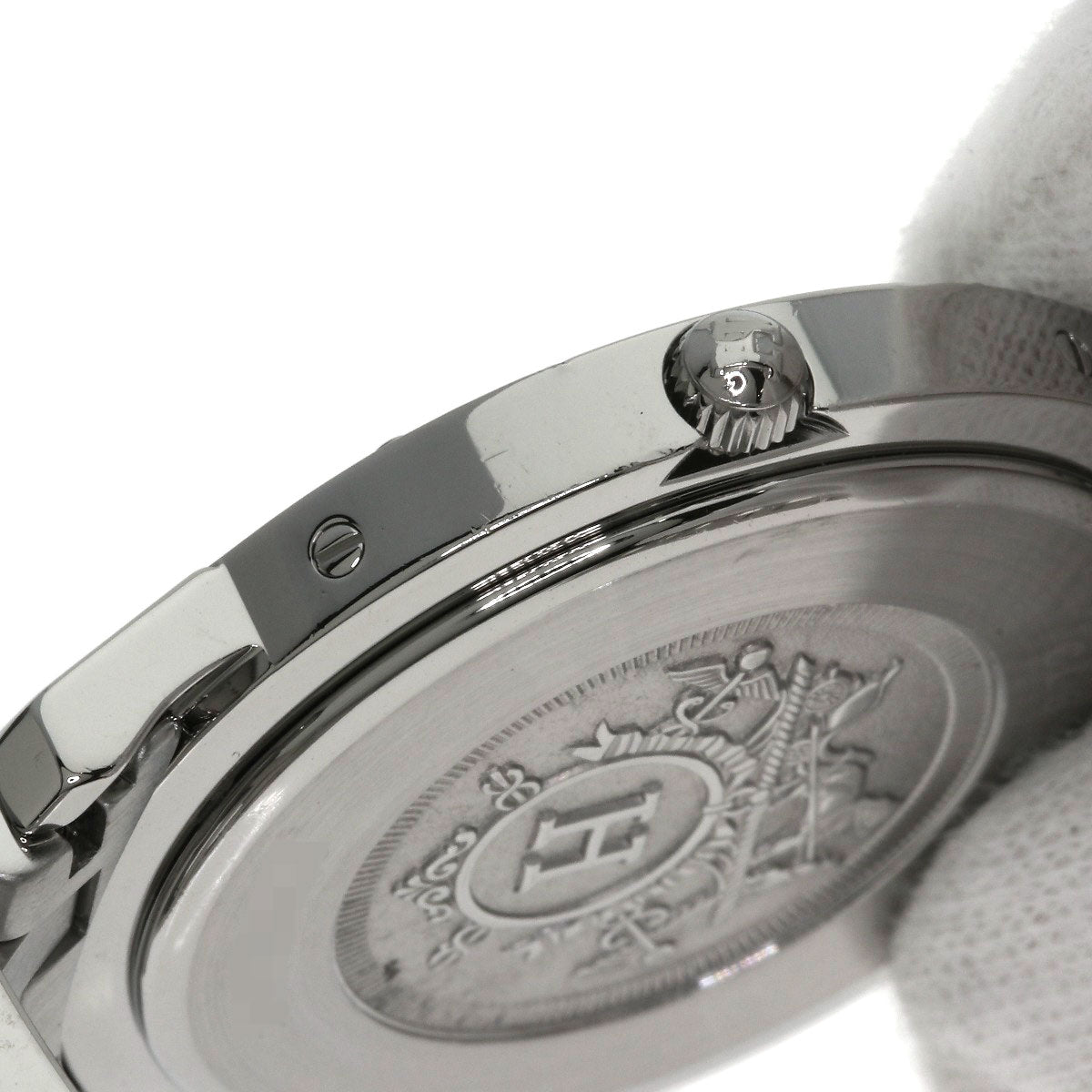 HERMES エルメス CL6.710 クリッパー 腕時計 SS メンズ 中古