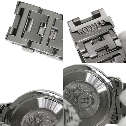 HERMES エルメス CL6.710 クリッパー 腕時計 SS メンズ 中古