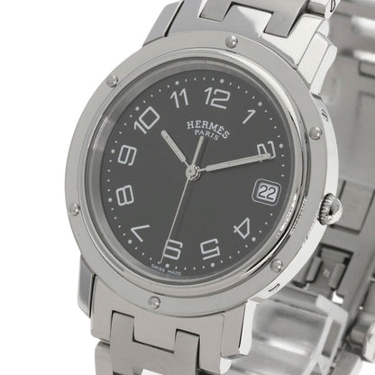 HERMES エルメス CL6.710 クリッパー 腕時計 SS メンズ 中古