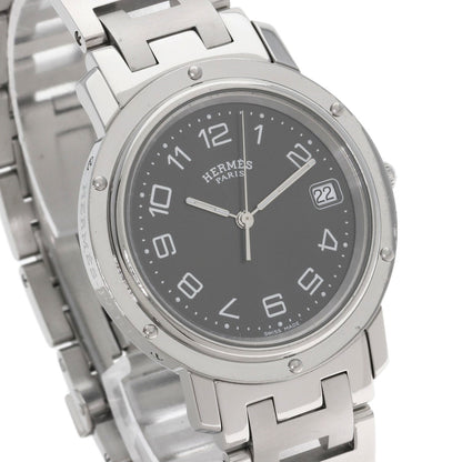 HERMES エルメス CL6.710 クリッパー 腕時計 SS メンズ 中古