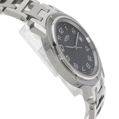 HERMES エルメス CL6.710 クリッパー 腕時計 SS メンズ 中古