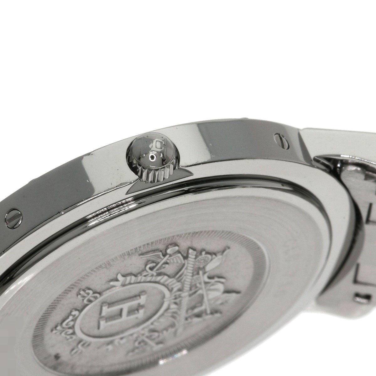 HERMES エルメス CL6.710 クリッパー 腕時計 SS メンズ 中古