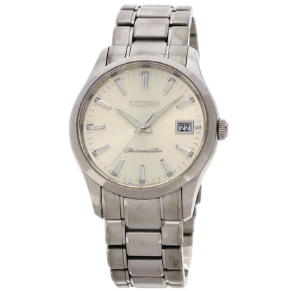 CITIZEN シチズン CTQ57-0952 A660-T006892 ラウンドフェイス パーペチュアルカレンダー 腕時計 チタン メンズ 中古