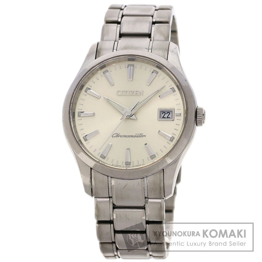 CITIZEN シチズン CTQ57-0952 A660-T006892 ラウンドフェイス パーペチュアルカレンダー 腕時計 チタン メンズ 中古