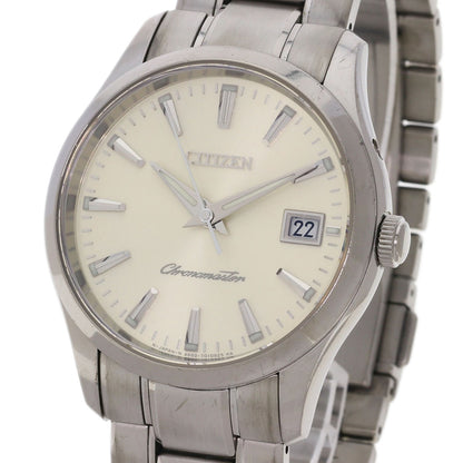 CITIZEN シチズン CTQ57-0952 A660-T006892 ラウンドフェイス パーペチュアルカレンダー 腕時計 チタン メンズ 中古