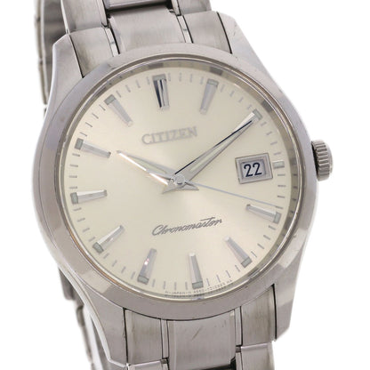 CITIZEN シチズン CTQ57-0952 A660-T006892 ラウンドフェイス パーペチュアルカレンダー 腕時計 チタン メンズ 中古