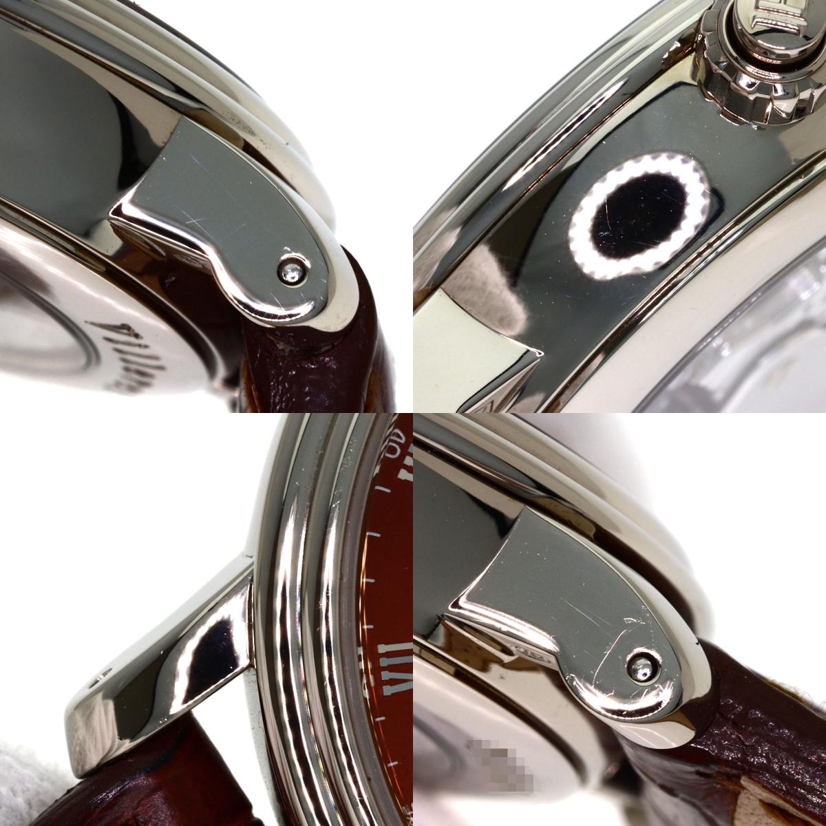 ブランパン 6185-1546A-55B ヴィレル クロノグラフ 腕時計 中古 商品画像16