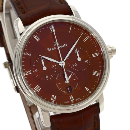 ブランパン 6185-1546A-55B ヴィレル クロノグラフ 腕時計 中古 商品画像5