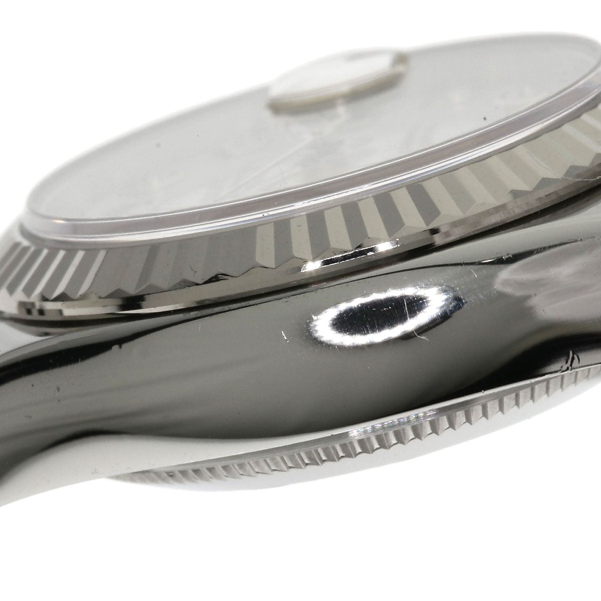 ROLEX ロレックス 179174NG デイトジャスト 10P ダイヤモンド 腕時計 SS レディース 中古