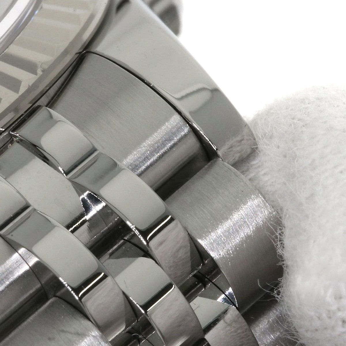 ROLEX ロレックス 179174NG デイトジャスト 10P ダイヤモンド 腕時計 SS レディース 中古