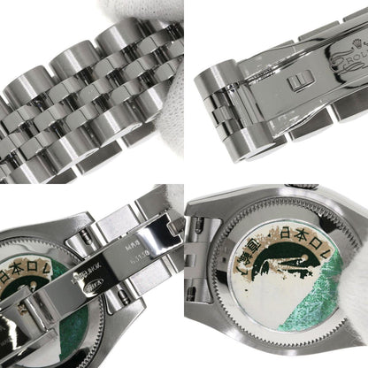 ROLEX ロレックス 179174NG デイトジャスト 10P ダイヤモンド 腕時計 SS レディース 中古