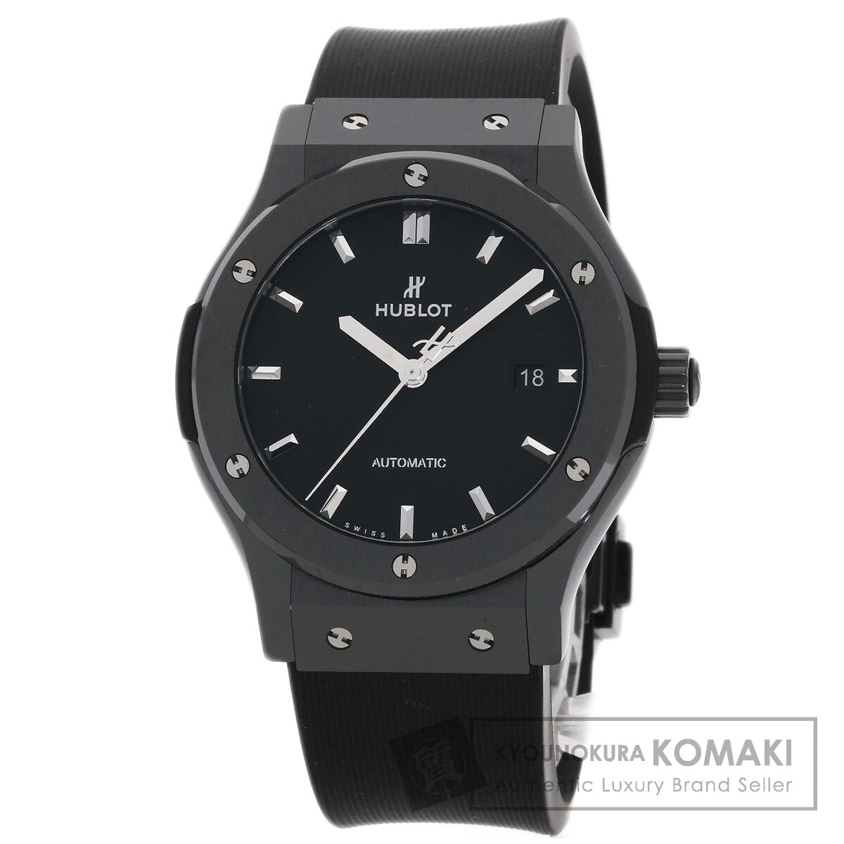 HUBLOT ウブロ 542.CM.1171.RX クラシックフュージョン ブラックマジック 腕時計 セラミック メンズ 中古