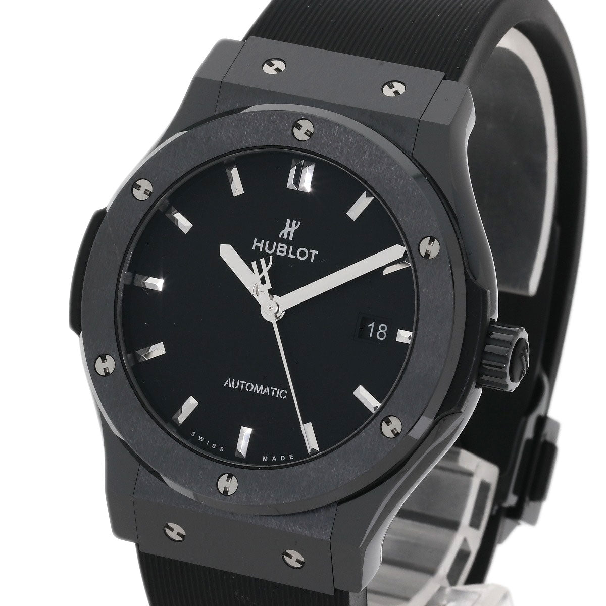 HUBLOT ウブロ 542.CM.1171.RX クラシックフュージョン ブラックマジック 腕時計 セラミック メンズ 中古