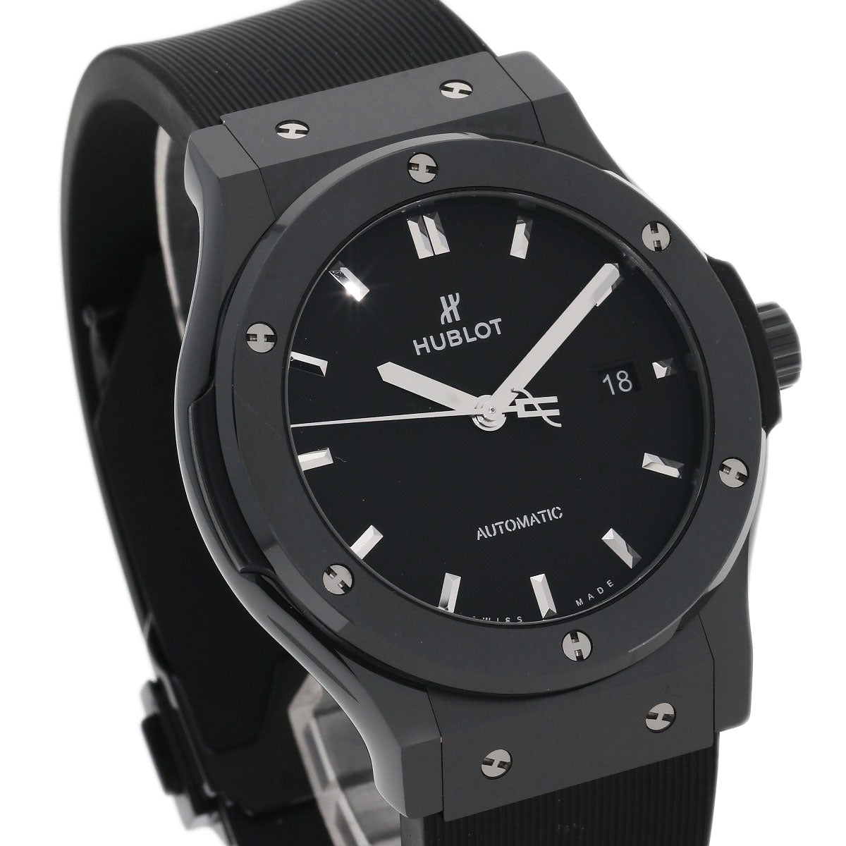 HUBLOT ウブロ 542.CM.1171.RX クラシックフュージョン ブラックマジック 腕時計 セラミック メンズ 中古