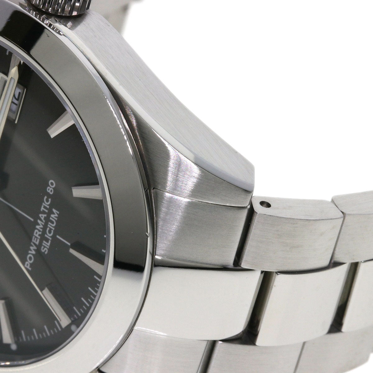 TISSOT ティソ T127407A ジェントルマン パワーマティック80 腕時計 SS メンズ 中古
