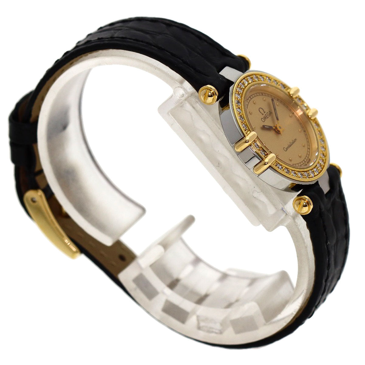 オメガ コンステレーション フラットベゼル ダイヤモンド 腕時計 中古 商品画像3