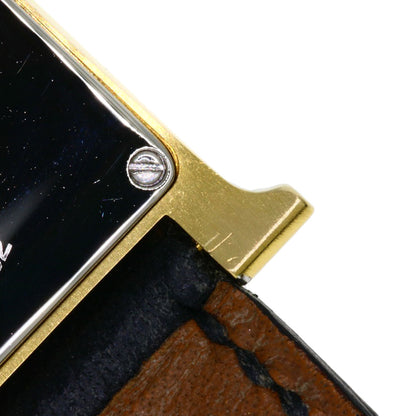HERMES エルメス HH1.201 Hウォッチ 腕時計 GP レディース 中古