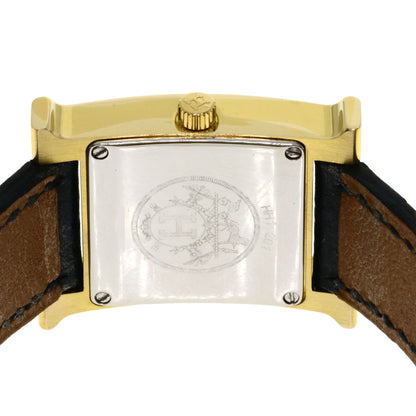 HERMES エルメス HH1.201 Hウォッチ 腕時計 GP レディース 中古