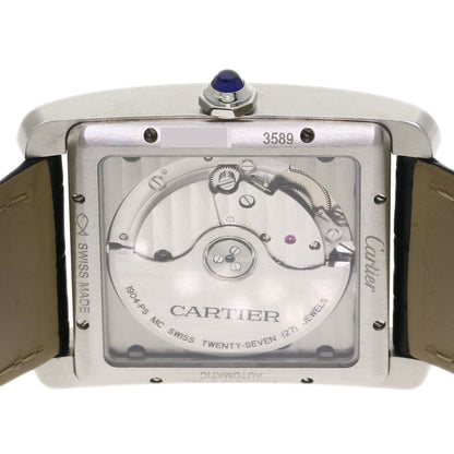 CARTIER カルティエ W5330003 タンクMC LM 腕時計 SS メンズ 中古