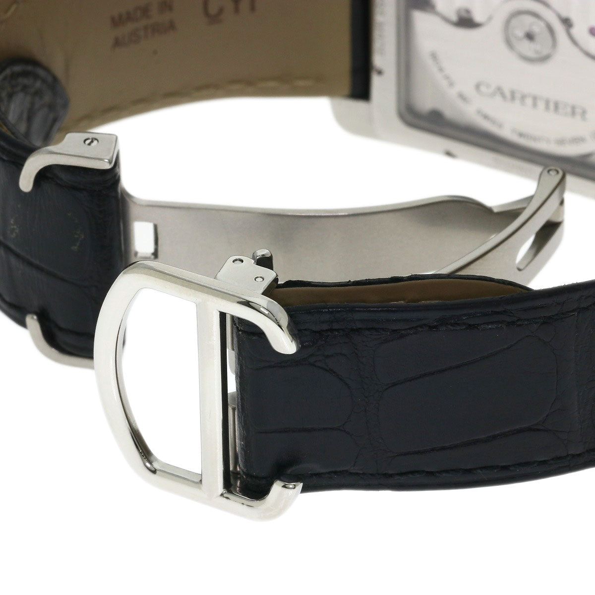 CARTIER カルティエ W5330003 タンクMC LM 腕時計 SS メンズ 中古