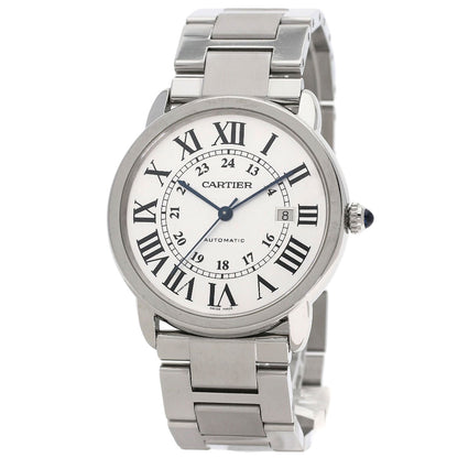 CARTIER カルティエ W6701011 ロンド ソロ ドゥ カルティエ XL 腕時計 SS メンズ 中古