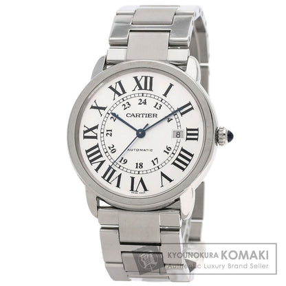 CARTIER カルティエ W6701011 ロンド ソロ ドゥ カルティエ XL 腕時計 SS メンズ 中古