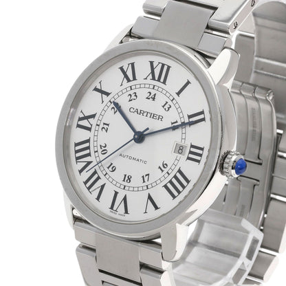 CARTIER カルティエ W6701011 ロンド ソロ ドゥ カルティエ XL 腕時計 SS メンズ 中古