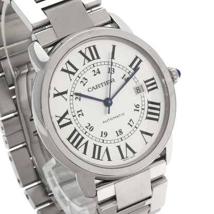 CARTIER カルティエ W6701011 ロンド ソロ ドゥ カルティエ XL 腕時計 SS メンズ 中古