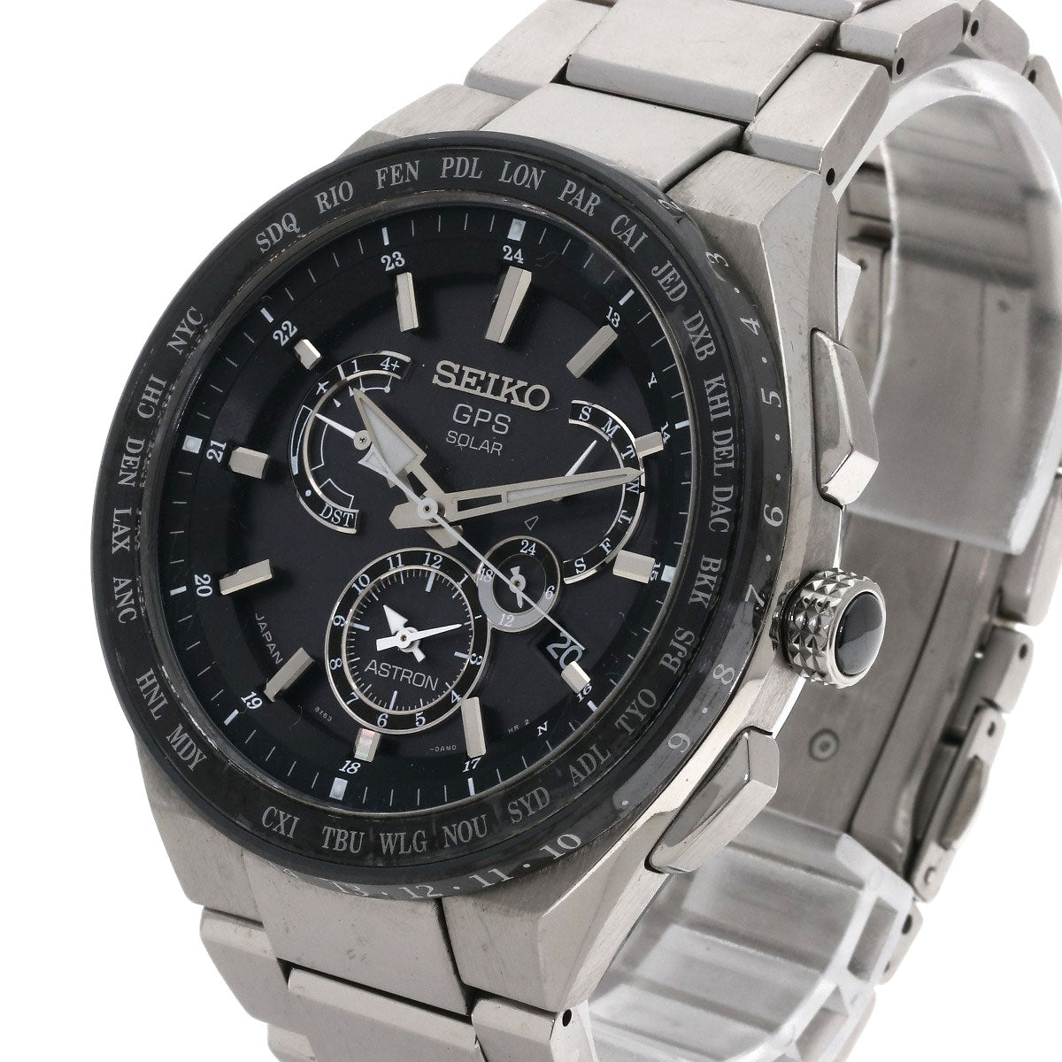 SEIKO セイコー SBXB045 8X53-0AV0-2 アストロン 腕時計 チタン メンズ 中古