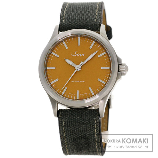 Sinn ジン 556.CY パイロットウォッチ シトリンイエロー 世界限定400本 腕時計 SS メンズ 中古