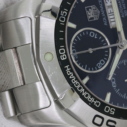 TAG HEUER タグホイヤー CAF2010 アクアレーサー クロノグラフ 腕時計 SS メンズ 中古
