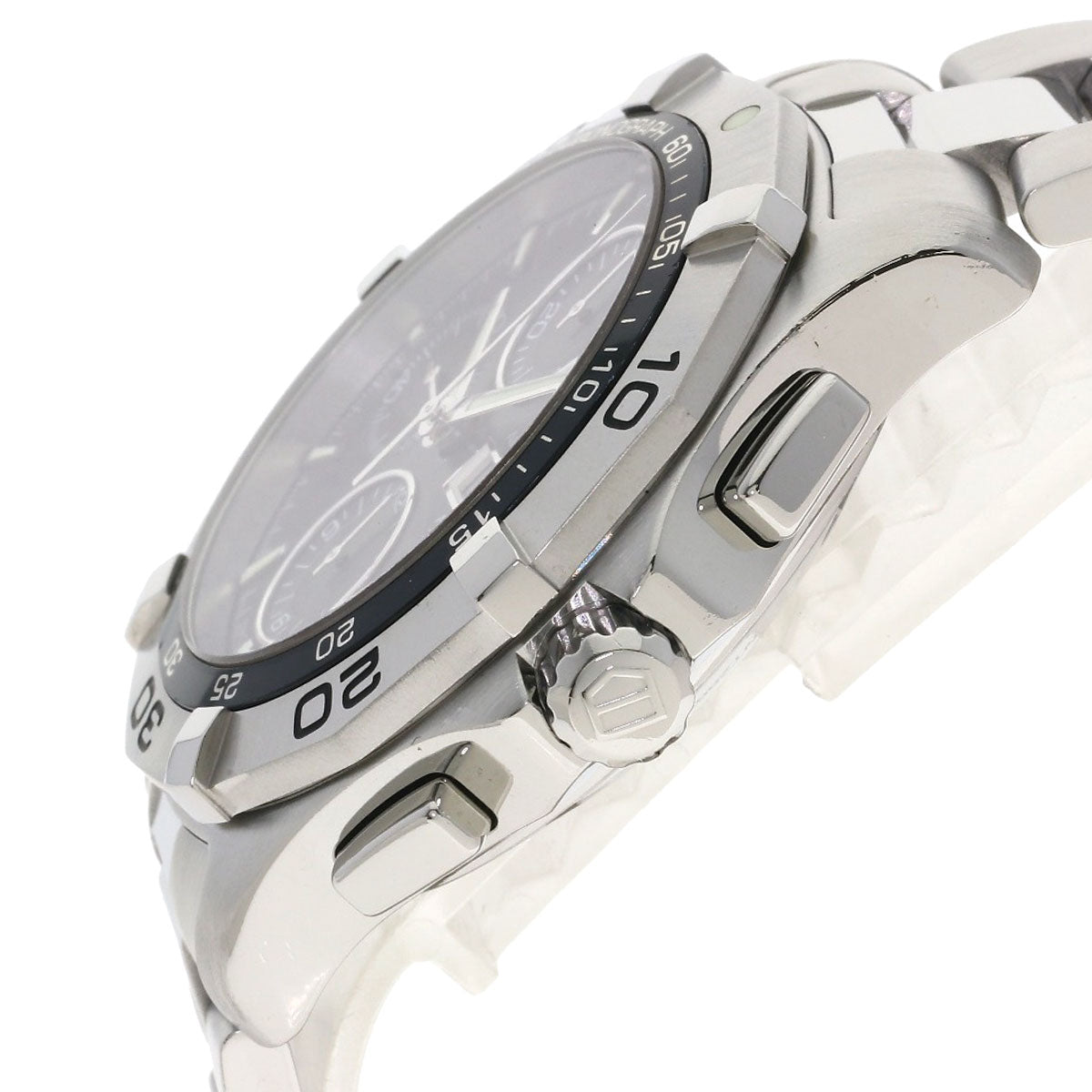 TAG HEUER タグホイヤー CAF2010 アクアレーサー クロノグラフ 腕時計 SS メンズ 中古