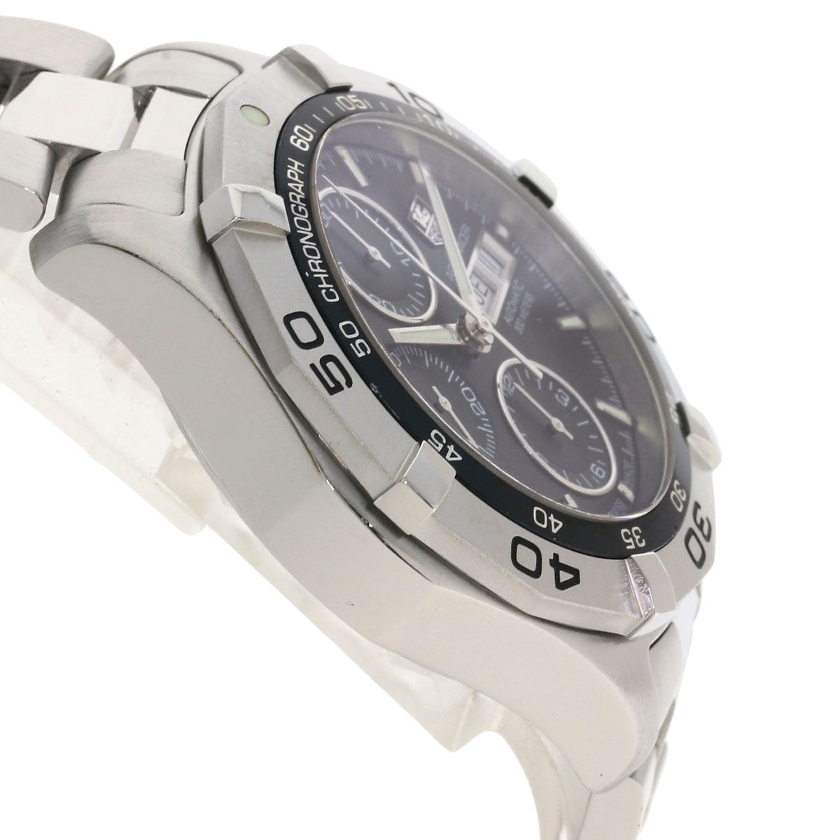 TAG HEUER タグホイヤー CAF2010 アクアレーサー クロノグラフ 腕時計 SS メンズ 中古